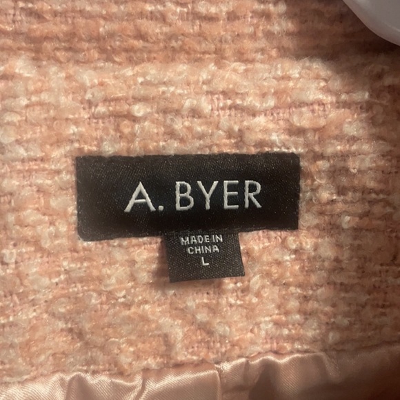 A. Byer Women's Pink Coat - Picture 3 of 3